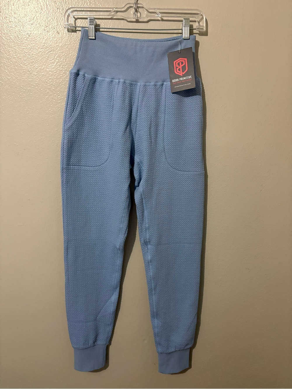 Born Primitive Light Blue Cloud Joggers